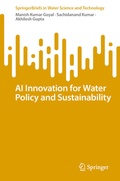Cover: AI Innovation for Water Policy and Sustainability - Springer