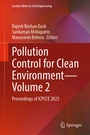 Cover: Pollution Control for Clean Environment - Volume 2 - Springer