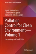 Cover: Pollution Control for Clean Environment-Volume 1 - Springer