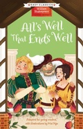 Cover: Shakespeare: All's Well That Ends Well (Easy Classics) - Sweet Cherry Publishing