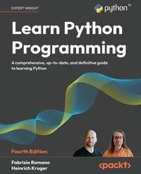 Enlarge image Cover: Learn Python Programming - Packt Publishing