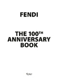 Cover: Fendi 100th Anniversary - Rizzoli