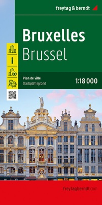 Abbildung von: Bruxelles / Brüssel, Stadtplan 1:18.000, freytag & berndt - Freytag-Berndt und ARTARIA