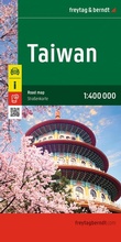 Cover: freytag & berndt Stra&szlig;enkarte Taiwan 1:400.000 - freytag & berndt