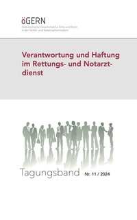 Abbildung von: Verantwortung und Haftung im Rettungs- und Notarztdienst - Educa Verlag Halmich e.U.