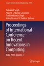 Cover: Proceedings of International Conference on Recent Innovations in Computing - Springer