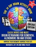 Cover: The 30 Day Brain Activity Book- Vintage Edition - BookVAULT Publishing