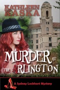 Cover: Murder at the Arlington (The Sydney Lockhart Mysteries, #1) - Maureen Carroll