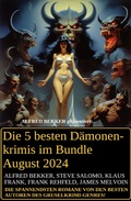 Cover: Die 5 besten D&auml;monenkrimis im Bundle Juli 2024 - Alfredbooks