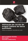 Cover: Utilizacao de carvao de origem indiana de baixa qualidade - Edicoes Nosso Conhecimento