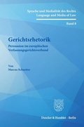 Cover: Gerichtsrhetorik - Duncker & Humblot