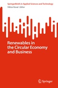 Cover: Renewables in the Circular Economy and Business - Springer