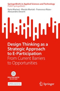 Enlarge image Cover: Design Thinking as a Strategic Approach to E-Participation - Springer