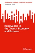 Cover: Renewables in the Circular Economy and Business - Springer