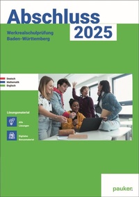 Abbildung von: Abschluss 2026 - Werkrealschule Baden-Württemberg - Lösungsband - hutt lernhilfen ein Imprint von Bergmoser + Höller Verlag AG