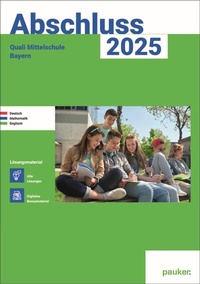 Abbildung von: Abschluss 2026 - Quali 9 Mittelschule Bayern - Lösungsband - hutt lernhilfen ein Imprint von Bergmoser + Höller Verlag AG