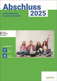 Abbildung von: Abschluss 2026 - MSA Realschule NRW - Lösungsband - hutt lernhilfen ein Imprint von Bergmoser + Höller Verlag AG