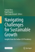 Cover: Navigating Challenges for Sustainable Growth - Springer