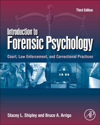 Abbildung von: Introduction to Forensic Psychology - Academic Press