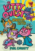 Cover: Kitty Quest: Sinister Sister: A Graphic Novel - Razorbill