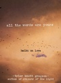 Cover: All the Words Are Yours - Tarcherperigee