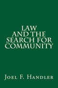 Cover: Law and the Search for Community - quidpro