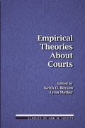 Cover: Empirical Theories About Courts - quidpro