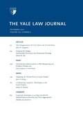 Abbildung von: Yale Law Journal: Volume 122, Number 3 - December 2012 - quidpro