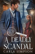 Cover: A Deadly Scandal - Oliver-Heber Books