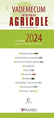 Abbildung von: Vademecum de l'entreprise agricole - Arnaud Franel Editions