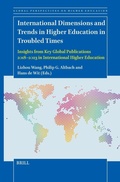 Cover: International Dimensions and Trends in Higher Education in Troubled Times - Brill