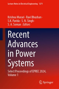 Enlarge image Cover: Recent Advances in Power Systems - Springer