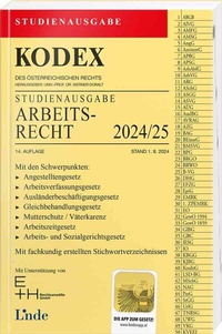 Abbildung von: KODEX Studienausgabe Arbeitsrecht 2024/25 - Linde