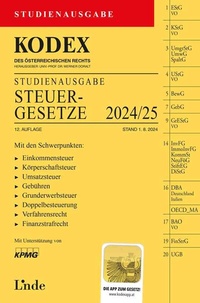 Abbildung von: KODEX Studienausgabe Steuergesetze 2024/25 - Linde