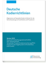Abbildung von: Deutsche Kodierrichtlinien Version 2025 - Deutscher Ärzteverlag