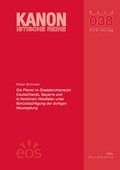Cover: Die Pfarrei im Staatskirchenrecht Deutschlands, Bayerns und in Nordrhein-Westfalen unter Ber&uuml;cksichtigung der dortigen Neuregelung - EOS Verlag