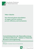 Cover: Non-thermal plasma deoxidation of copper and iron surfaces: process efficiency and mechanisms - Shaker