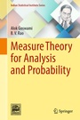 Cover: Measure Theory for Analysis and Probability - Springer