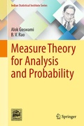 Cover: Measure Theory for Analysis and Probability - Springer