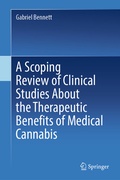 Cover: A Scoping Review of Clinical Studies About the Therapeutic Benefits of Medical Cannabis - Springer