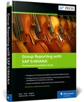 Cover: Group Reporting with SAP S/4HANA - SAP PRESS