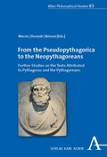 Cover: From the Pseudopythagorica to the Neopythagoreans - Karl Alber Verlag