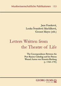 Abbildung von: Letters Written from the Theatre of Life - Georg Olms Verlag
