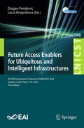 Cover: Future Access Enablers for Ubiquitous and Intelligent Infrastructures - Springer