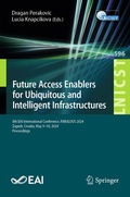 Cover: Future Access Enablers for Ubiquitous and Intelligent Infrastructures - Springer