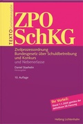 Cover: TEXTO ZPO/SchKG - Helbing & Lichtenhahn