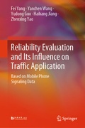 Cover: Reliability Evaluation and Its Influence on Traffic Application - Springer