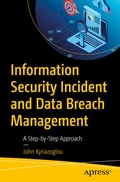 Cover: Information Security Incident and Data Breach Management - APress