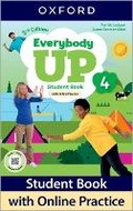 Cover: Everybody Up: Level 4: Student Book with Online Practice - Oxford University Press