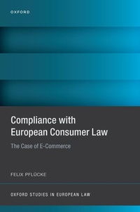 Abbildung von: Compliance with European Consumer Law - OUP eBook